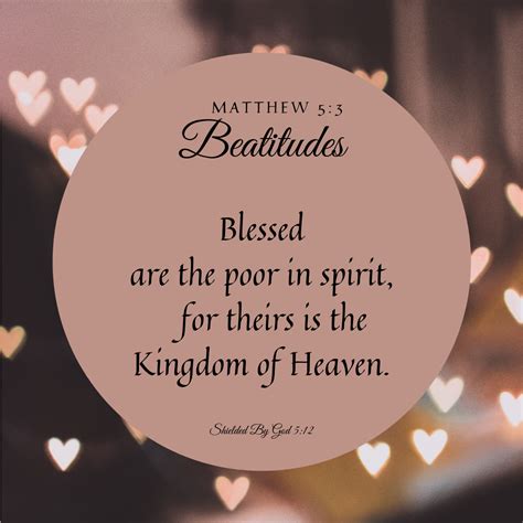 The Beatitudes Matthew Artofit