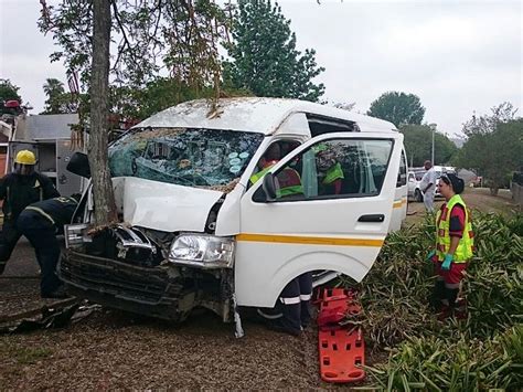 Taxi Crashes Into Tree In Pmb