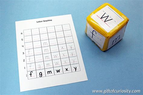 Letter Graphing 101 Ways To Teach The Alphabet T Of Curiosity