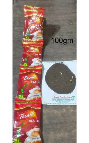 Packet Tasalli Pure Assam Cardamom Ctc Tea Granules Packaging Size 100gm At Rs 30packet In