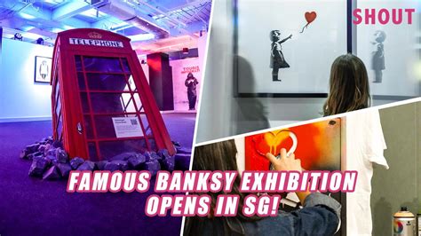 World Famous Banksy Exhibition The Art Of Banksy Without Limits Is