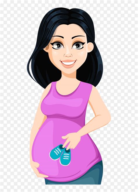 Pregnant Woman Clipart Pregnancy Illustrations Pregnant Mom Clip Art Library