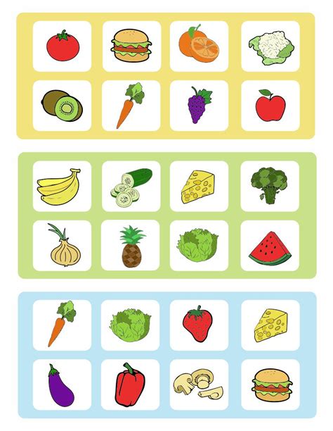 7 Best Images Of Printable Board Game Food Printable Food Game Board