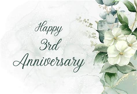 140 Heart Touching 3rd Anniversary Wishes Quotes For Husband And Wife