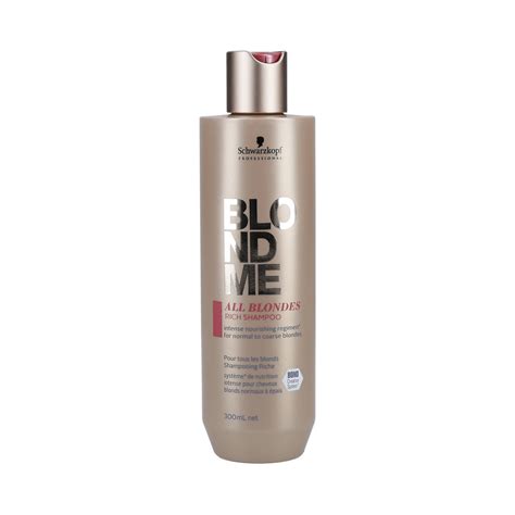 Schwarzkopf Blondme All Blondes Intensywny Szampon Do Włosów 300 Ml