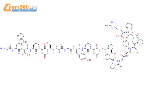 L Arginine Glycyl L Tryptophyl L Threonyl L Leucyl L