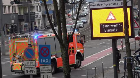 ELW B Dienst Löscheinheit BF Bonn FW 1 Einblendung Feuerwehreinsatz