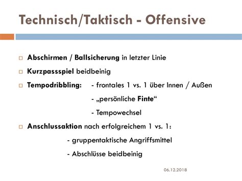 Positionstraining Außenspieler 4 3 3 ppt herunterladen