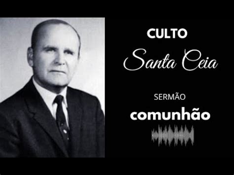 AO VIVO Culto Domingo Santa Ceia 02 06 2024 YouTube