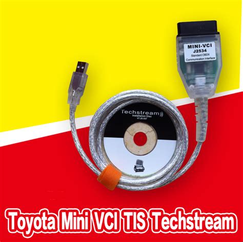 2015 New MINI VCI For TOYOTA TIS Techstream V10 10 018 Single Cable