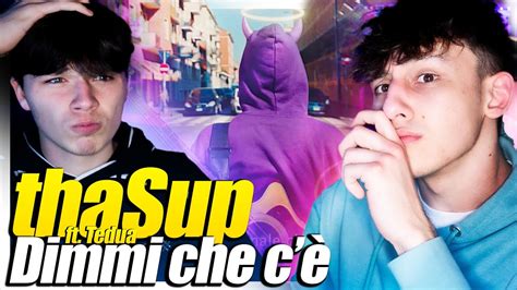 thaSup e Tedua Dimmi che c è È nella REALTÀ Rap Reaction e