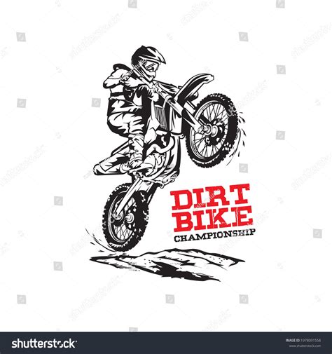 5,462 Dirt Bike Rider Stock Vectors, Images & Vector Art | Shutterstock