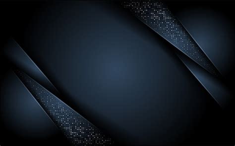 Elegant Navy Blue Background With Overlap Layer Vector Premium Download