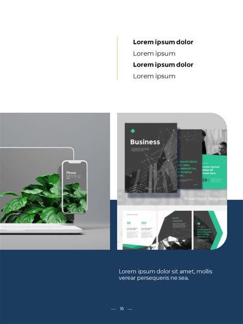 Company Profile Vertical Presentation Format