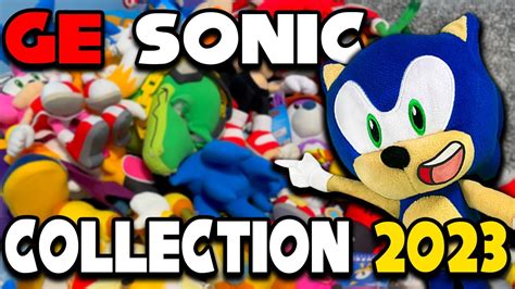 Plb S Ge Sonic Plush Collection Youtube