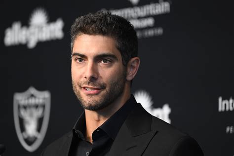 Jimmy Garoppolo’s Raiders contract includes injury waiver, per reports ...