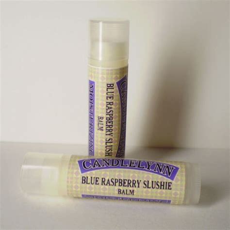 Blue Raspberry Slushie Lip Balm By Candle Lynn Made With