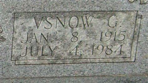 Vsnow Nettie Godfrey Tidwell 1915 1984 Find A Grave Memorial