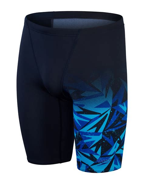 Speedo Hyperboom Placement V Cut Swim Jammer Black Blue Simply Swim Simply Swim Uk