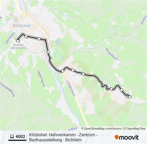 Route Schedules Stops Maps Kitzb Hel Hahnenkamm Bahnhof