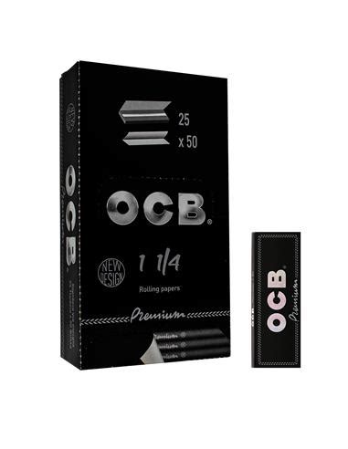 Papelillo Ocb Negro Premium Caja Unidades