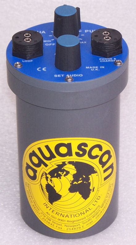 Aquascan Aq1b Aquapulse Underwater Metal Detector Sea Tech Ltd