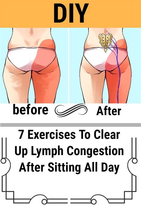 7 Exercises To Clear Up Lymph Congestion If You Sit All Day Exercise