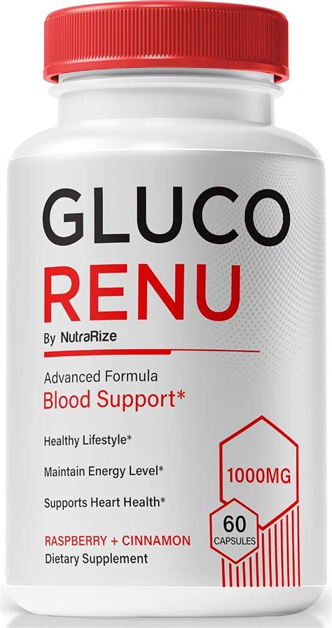 Amazon Nutrarize Gluco Renu Capsules Official Glucorenu Pills