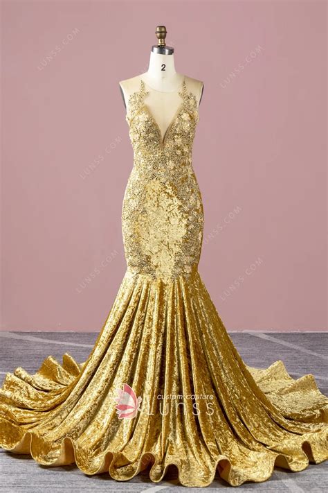 Golden yellow Prom Dress | Dresses Images 2024