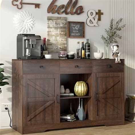 Amazon Pakasept Coffee Bar Cabinet With Adjustable Color Led