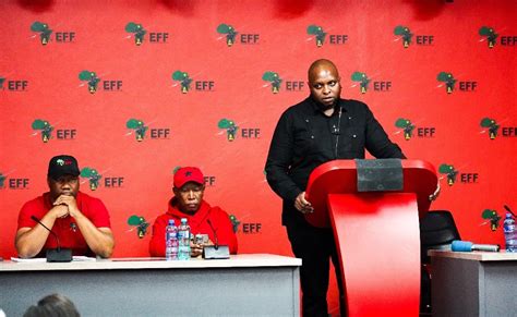 WRAP Floyd Shivambu Will Join MK Party After Stepping Down As EFF