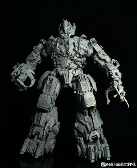 Unique Toys Dark Of The Moon Megatron Gray Prototype Transformers