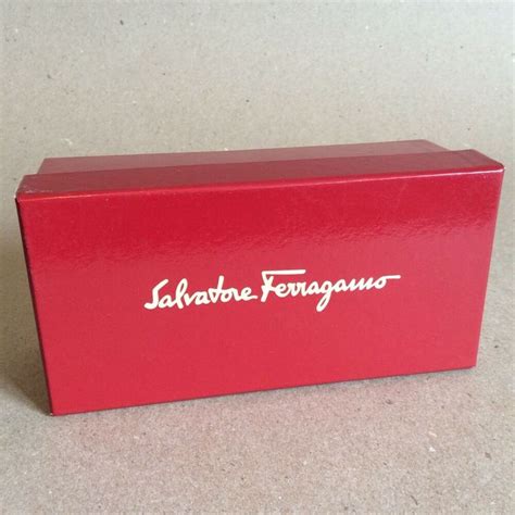 Salvatore Ferragamo Sunglasses Box Empty Eyeglass Box T Wrap Women Accessory 715799854221