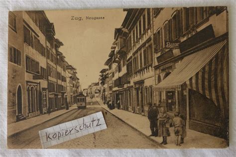 Ak Zug Neugasse Tram H Userfront Belebt Kaufen Auf Ricardo