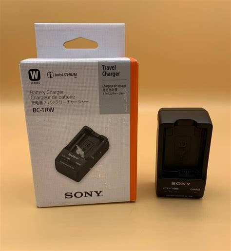 Sony Bc Trw W Series Battery Charger Black Bctrw Ebay