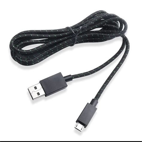 2 7m 9ft Long Elite Controller Braided Original Micro Usb Charging Cable Replacement