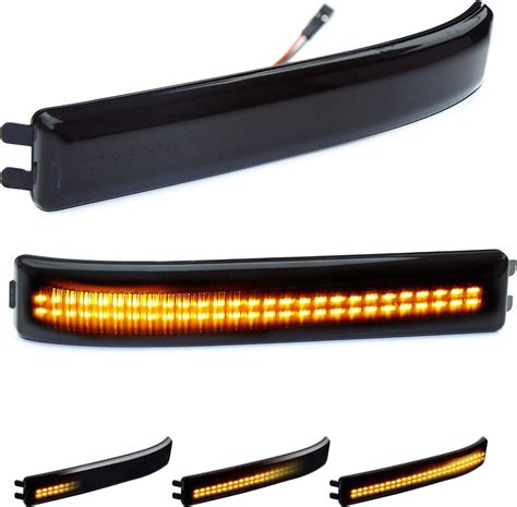 Amazon Csslyzl 2Pcs Sequential LED Side Mirror Marker Light Turn