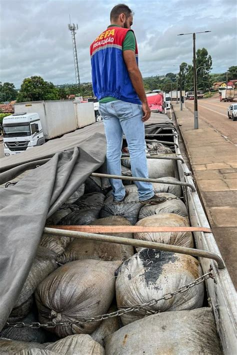 Sefa apreende 30 toneladas de minério de manganês em Dom Eliseu