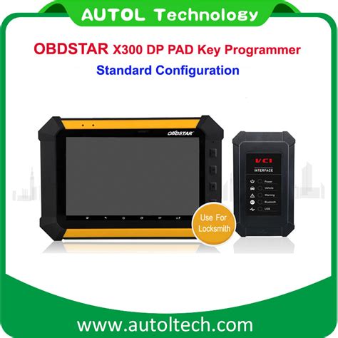 Obdstar X Dp Pad Tablet Key Programmer Standard Configuration X