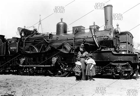 Locomotive De La Compagnie Des Chemins De Fer Du Nord