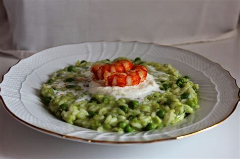 Risotto Ai Carciofi Gamberi E Burrata Cotto E Postato