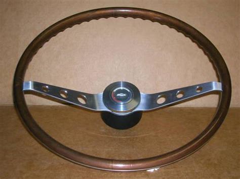 64 65 66 Chevrolet Caprice Impala Ss N34 Walnut Wood Steering Wheel For Sale In Clinton