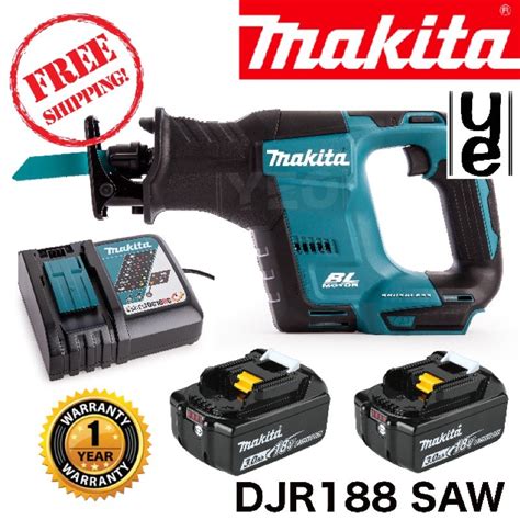 MAKITA DJR188 18V CORDLESS RECIPRO SAW RECIPROCATING DJR188Z SABRE