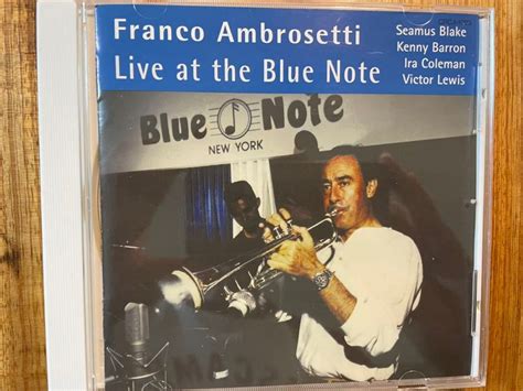 Yahoo オークション CD FRANCO AMBROSETTI LIVE AT THE BLUE NOTE