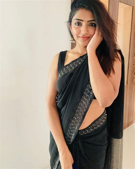 Eesha Rebba In Black Saree Photos