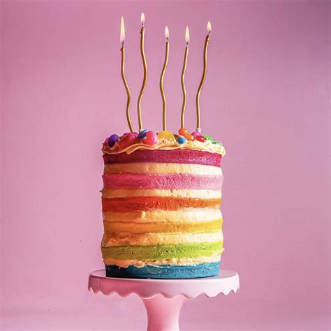 Rainbow Cake 14cm (New Size) - The Velvet Cake Co | Freshly Baked