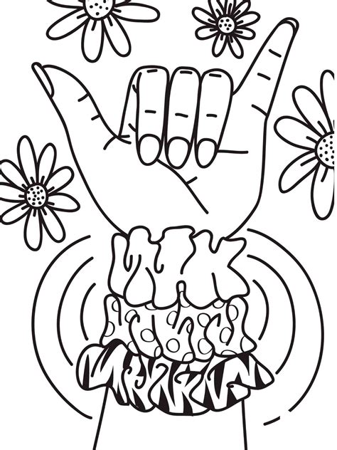 Free Aesthetic Coloring Pages Download And Print Aesthetic Coloring Pages Utskrivbara