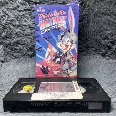 Bugs Bunny And Daffy Duck The Wartime Cartoons Vhs 1989 Looney Tunes