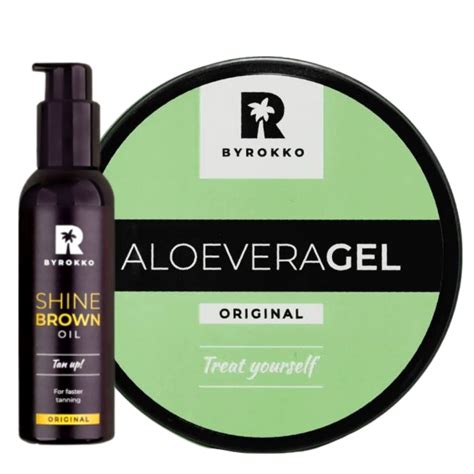 Byrokko Aloe Vera Żel Chłodzący Shine Brown Oil Drogeria Flamingo