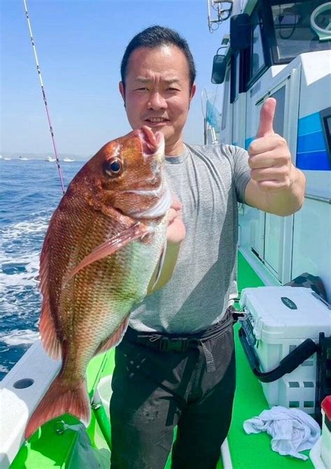 【釣果速報】神奈川県あまさけや丸で15kgの良型マダイをゲット！あなたも神奈川県あまさけや丸でマダイを狙おう！ 2023年4月15日